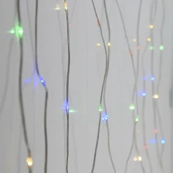 Rideau lumineux H1,90 m L1,90 m 400 Micro LED Multicolore