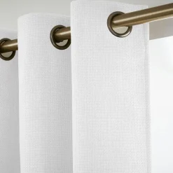 Rideau obscurcissant thermique (140 x 280 cm) Alba Blanc perle