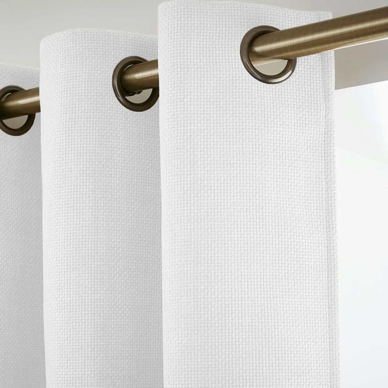 Rideau obscurcissant thermique (140 x 280 cm) Alba Blanc perle