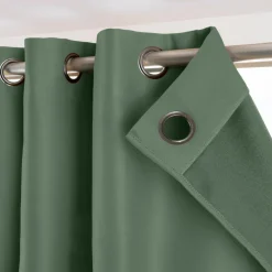 Rideau obscurcissant thermique (140 x 280 cm) Calore Vert romarin
