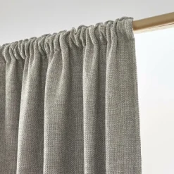 Rideau obscurcissant thermique galon fronceur (180 x 260 cm) Alba Taupe