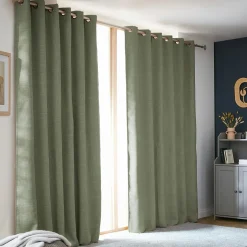 Rideau obscurcissant thermique (180 x 260 cm) Alba Vert romarin