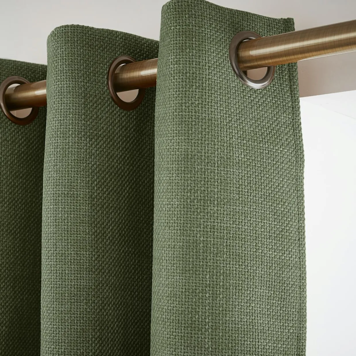 Rideau obscurcissant thermique (180 x 260 cm) Alba Vert kaki