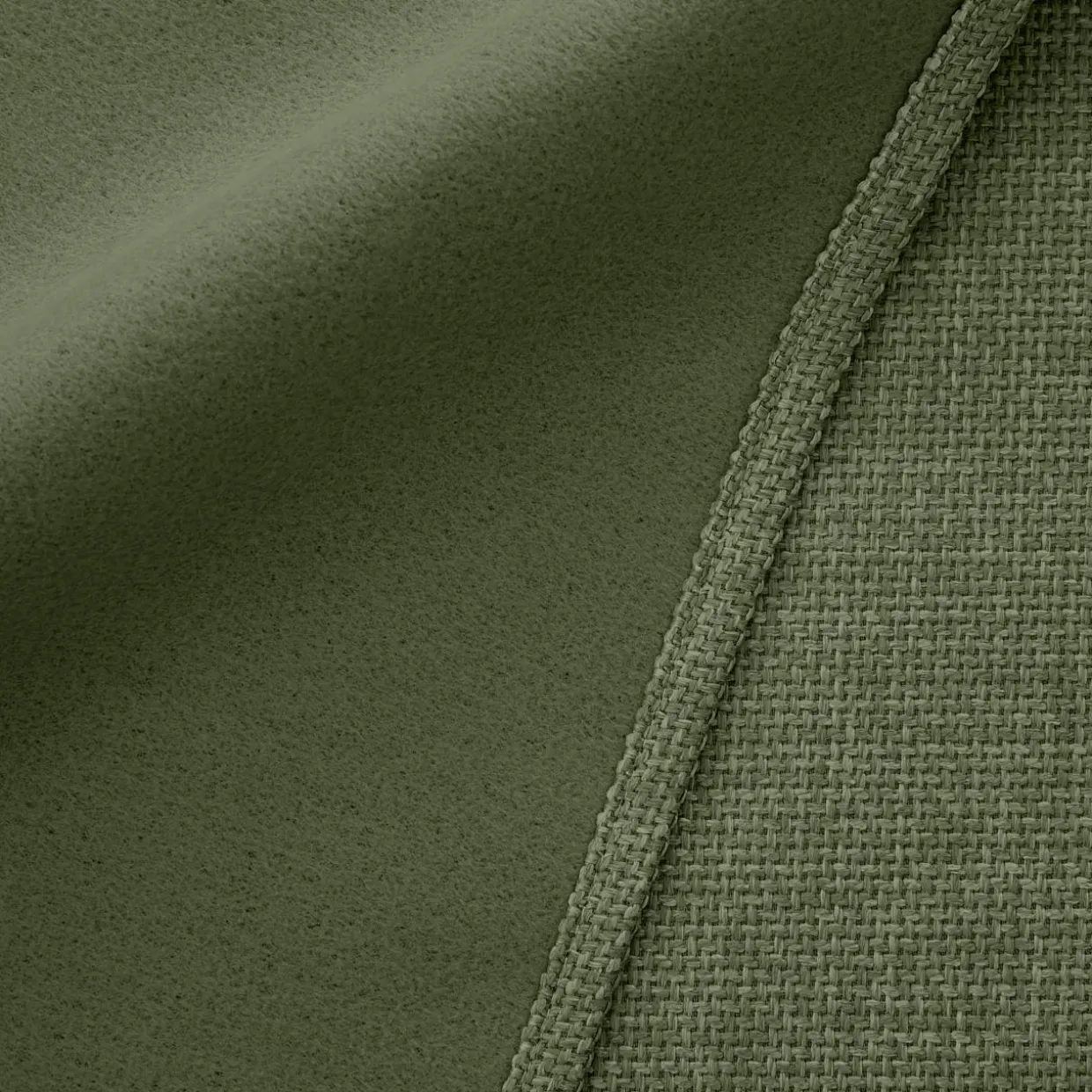 Rideau obscurcissant thermique (140 x 280 cm) Alba Vert kaki