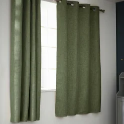 Rideau obscurcissant thermique (140 x 180 cm) Alba Vert kaki