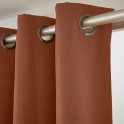 Rideau obscurcissant (140 x 260 cm) Dark Terracotta