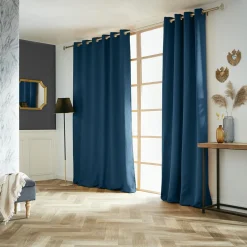 Rideau obscurcissant (180 x 260 cm) Dark Bleu pétrole