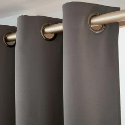 Rideau obscurcissant (140 x 260 cm) Dark Gris anthracite