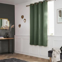 Rideau obscurcissant (140 x 180 cm) Dark Vert romarin