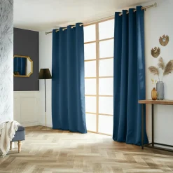 Rideau obscurcissant (140 x 280 cm) Dark Bleu pétrole