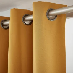 Rideau obscurcissant (280 x 260 cm) Dark Jaune moutarde