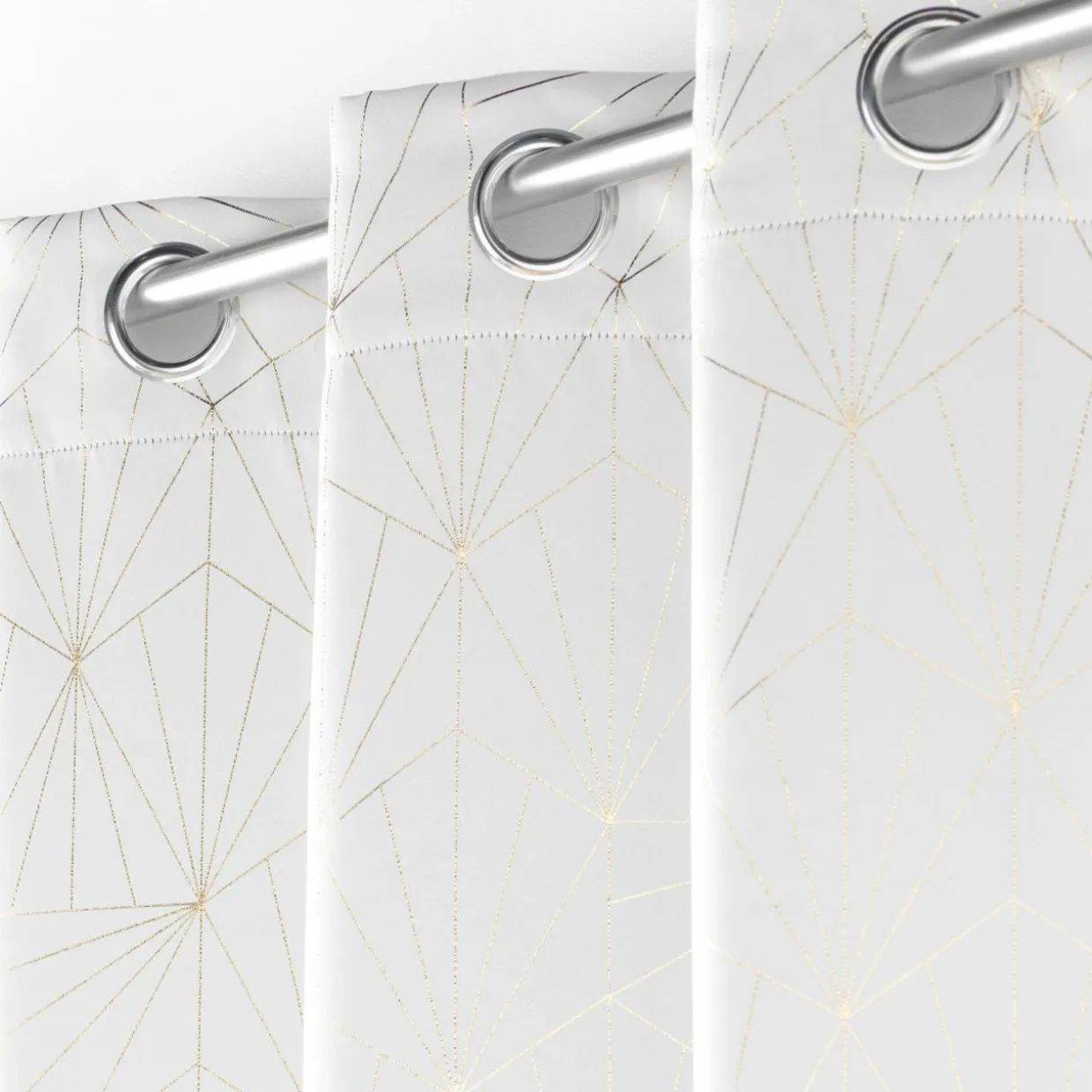 Rideau occultant (140 x 260 cm) Eclat Blanc