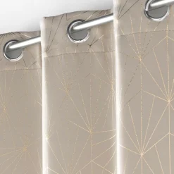 Rideau occultant (140 x 260 cm) Eclat Taupe