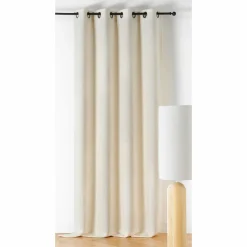Rideau oeillets (135 x 250 cm) Aspen Ecru