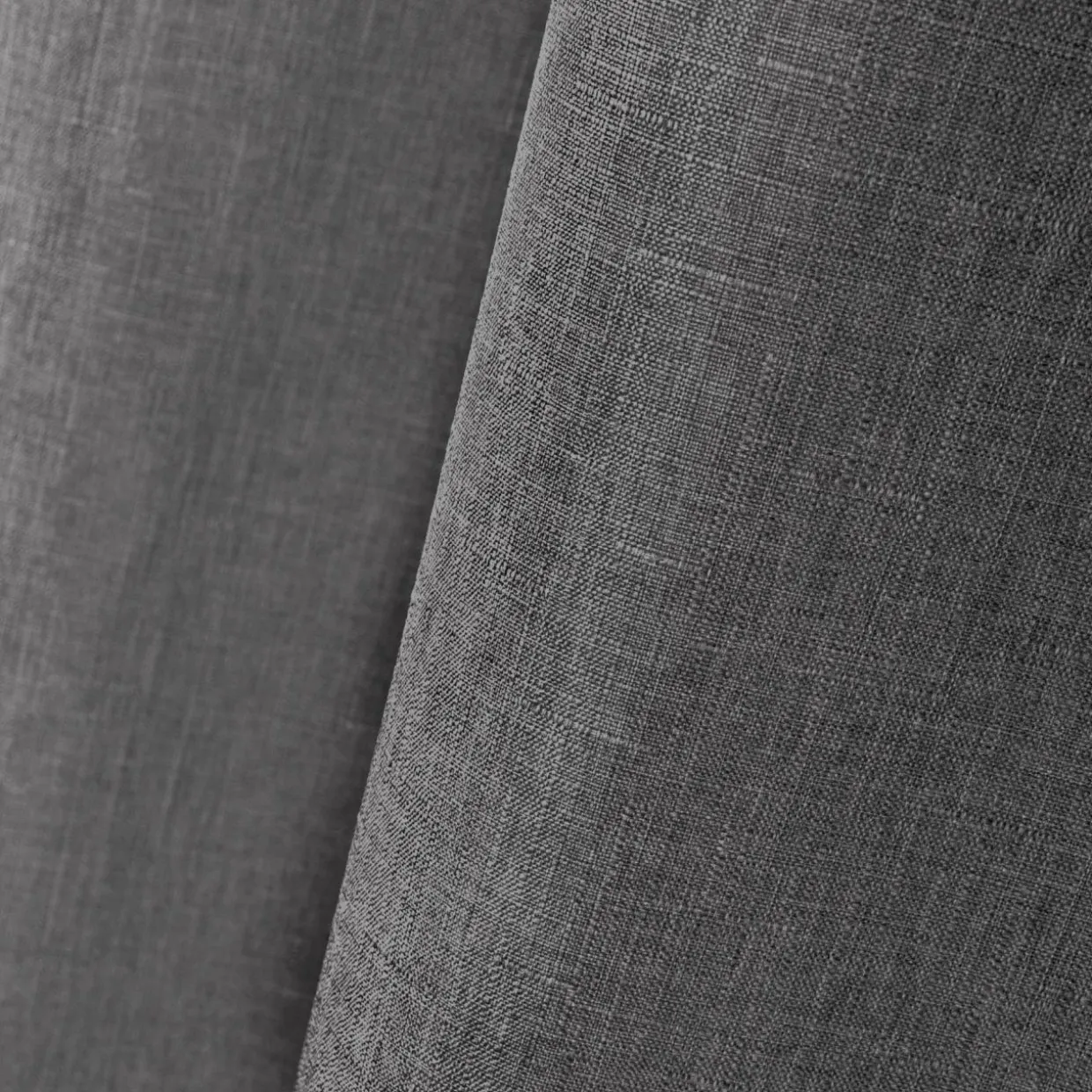 Rideau oeillets (140 x 260 cm) Béa Anthracite