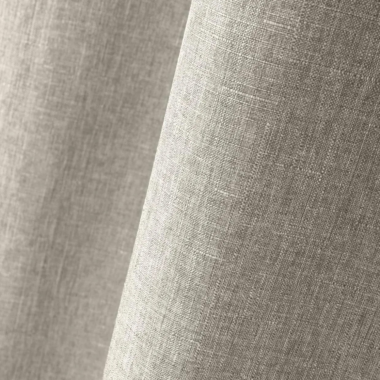 Rideau oeillets (140 x 260 cm) Bea Taupe clair