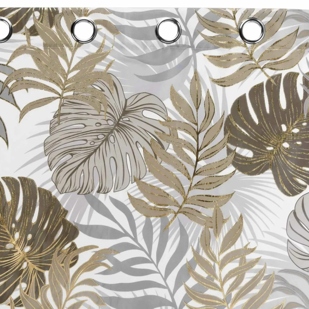 Rideau oeillets (140 x 260 cm) Mogador Beige
