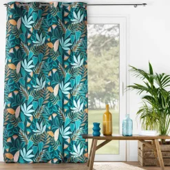 Rideau oeillets (140 x 280 cm) Tilda Vert