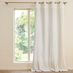 Rideau polycoton (140 x 240 cm) Vertis Beige