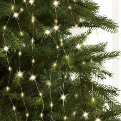 Rideau pour sapin H2,40 m 832 Micro LED Flashing light Blanc chaud