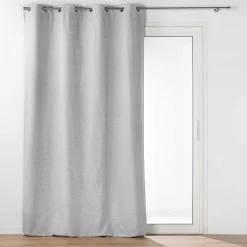 Rideau thermique doublure amovible (140 x 260 cm) Coverline Gris clair