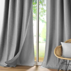 Rideau thermique doublure amovible (140 x 260 cm) Coverline Gris anthracite