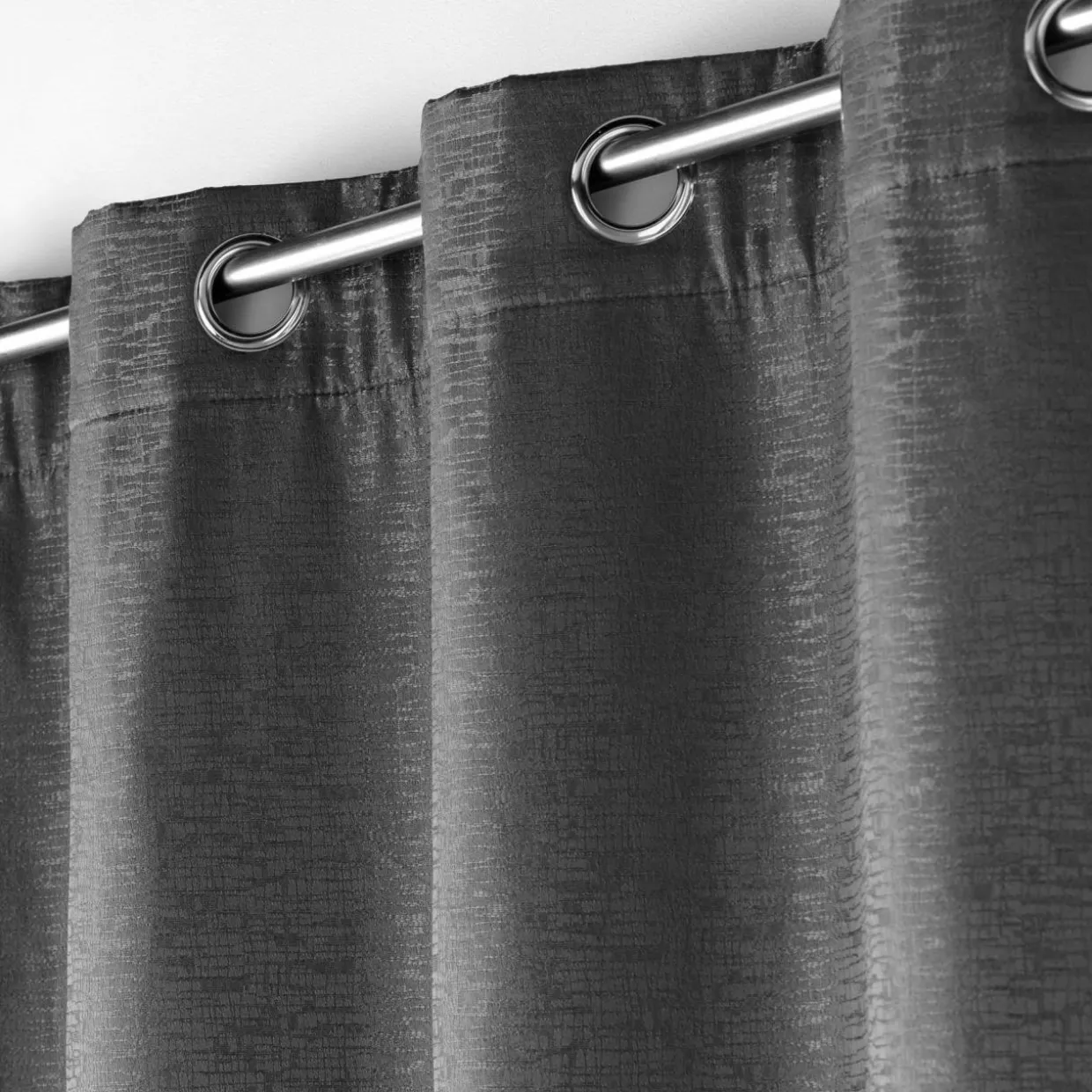 Rideau thermique isolant (140 x 260 cm) Polarine Gris anthracite