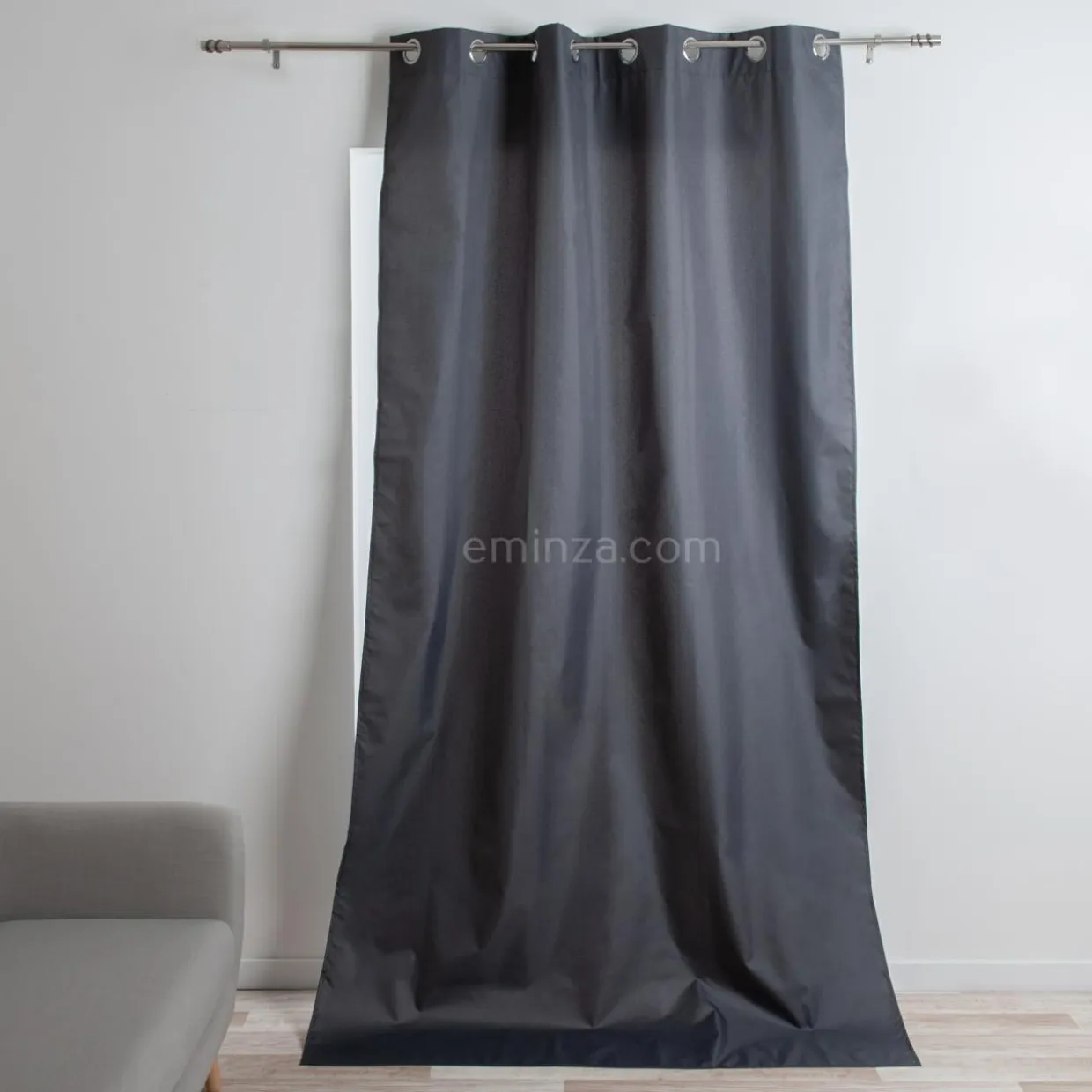 Rideau thermique (140 x 260 cm) Icemount Gris anthracite