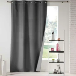 Rideau thermique (140 x 260 cm) Icemount Gris anthracite