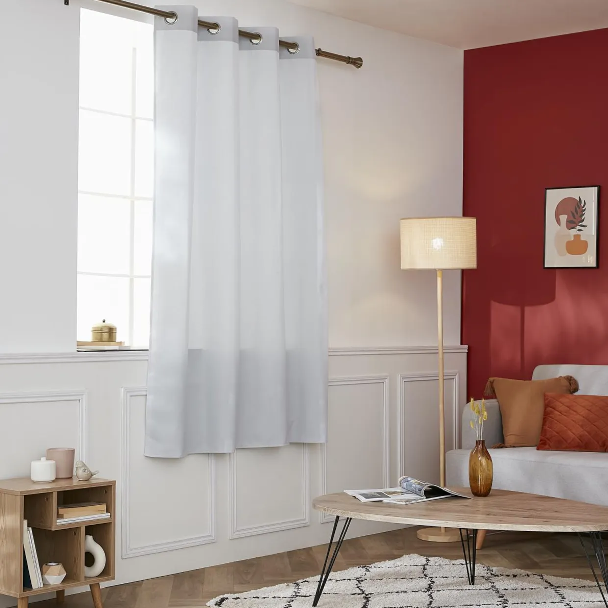 Rideau thermique (140 x 180 cm) Summit Blanc
