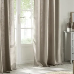 Rideau tissé (140 x 260 cm) Clem Beige lin