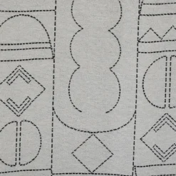 Rideau tissé (140 x 260 cm) Mala Noir
