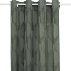 Rideau tissé (140 x 260 cm) Wimbi Vert kaki