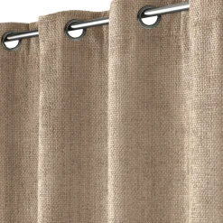 Rideau velours chenille (140 x 260 cm) Leo Beige