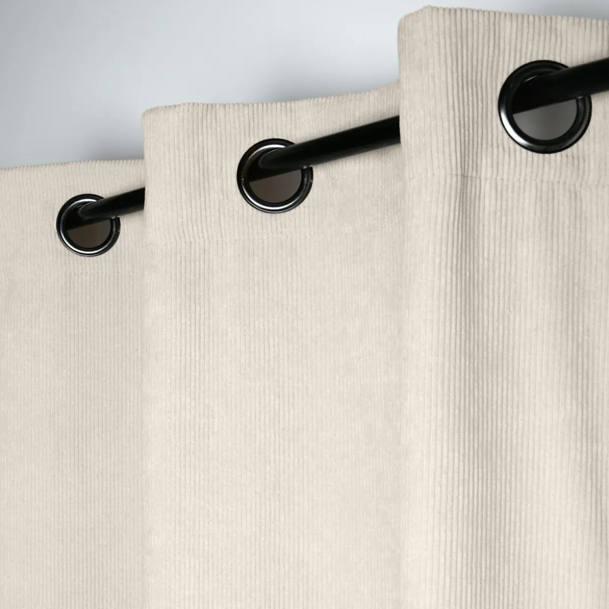 Rideau velours (140 x 260 cm) Dandy Beige