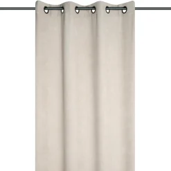 Rideau velours (140 x 260 cm) Dandy Beige