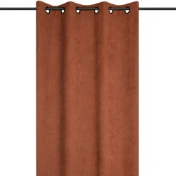 Rideau velours (140 x 260 cm) Dandy Terracotta