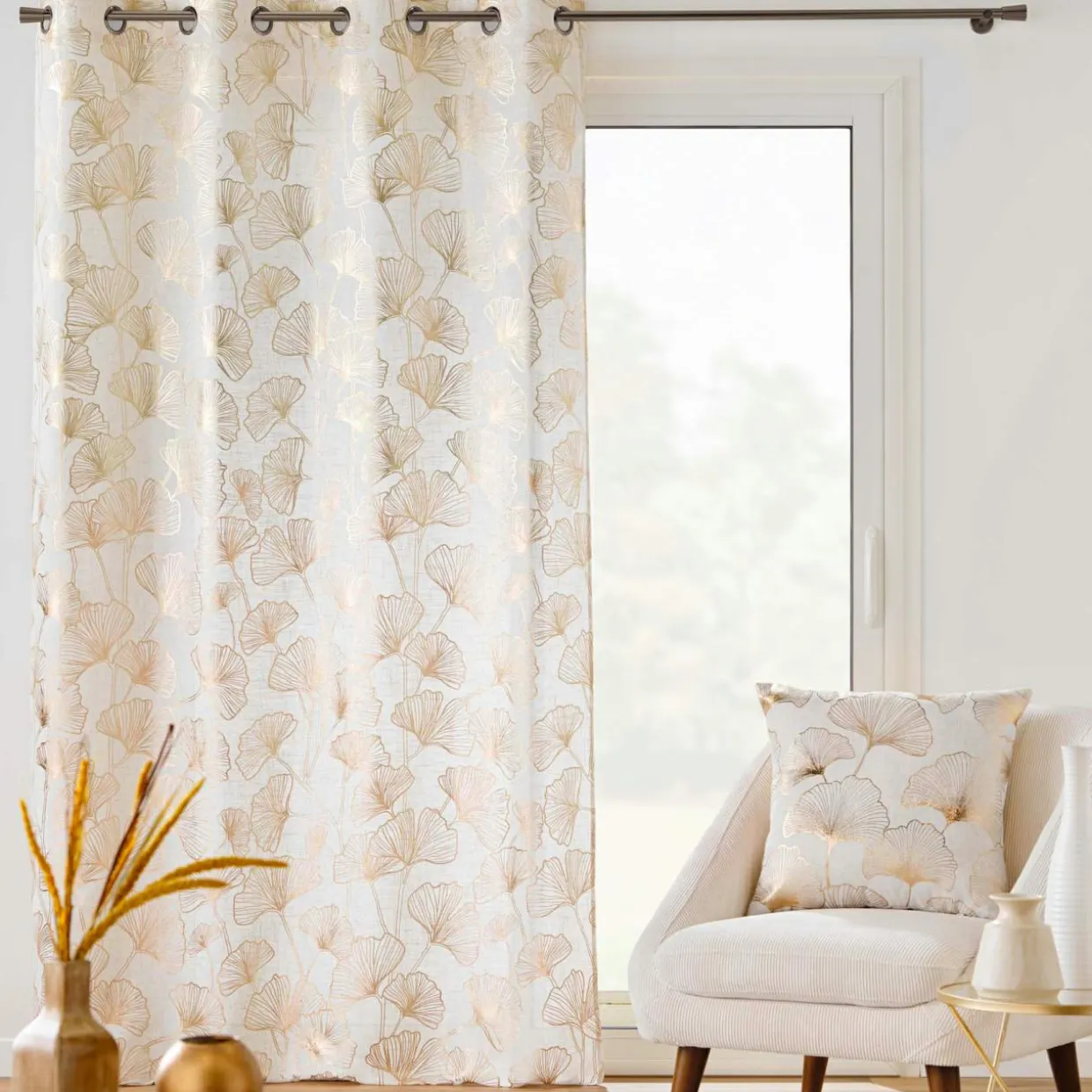 Rideau (140 x 280 cm) Kenzy Beige