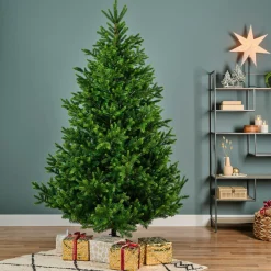 Sapin artificiel de Noël (H210 cm) Abies Nordmann Vert sapin