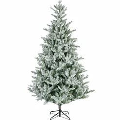 Sapin artificiel de Noël (H240 cm) Allix Vert enneigé