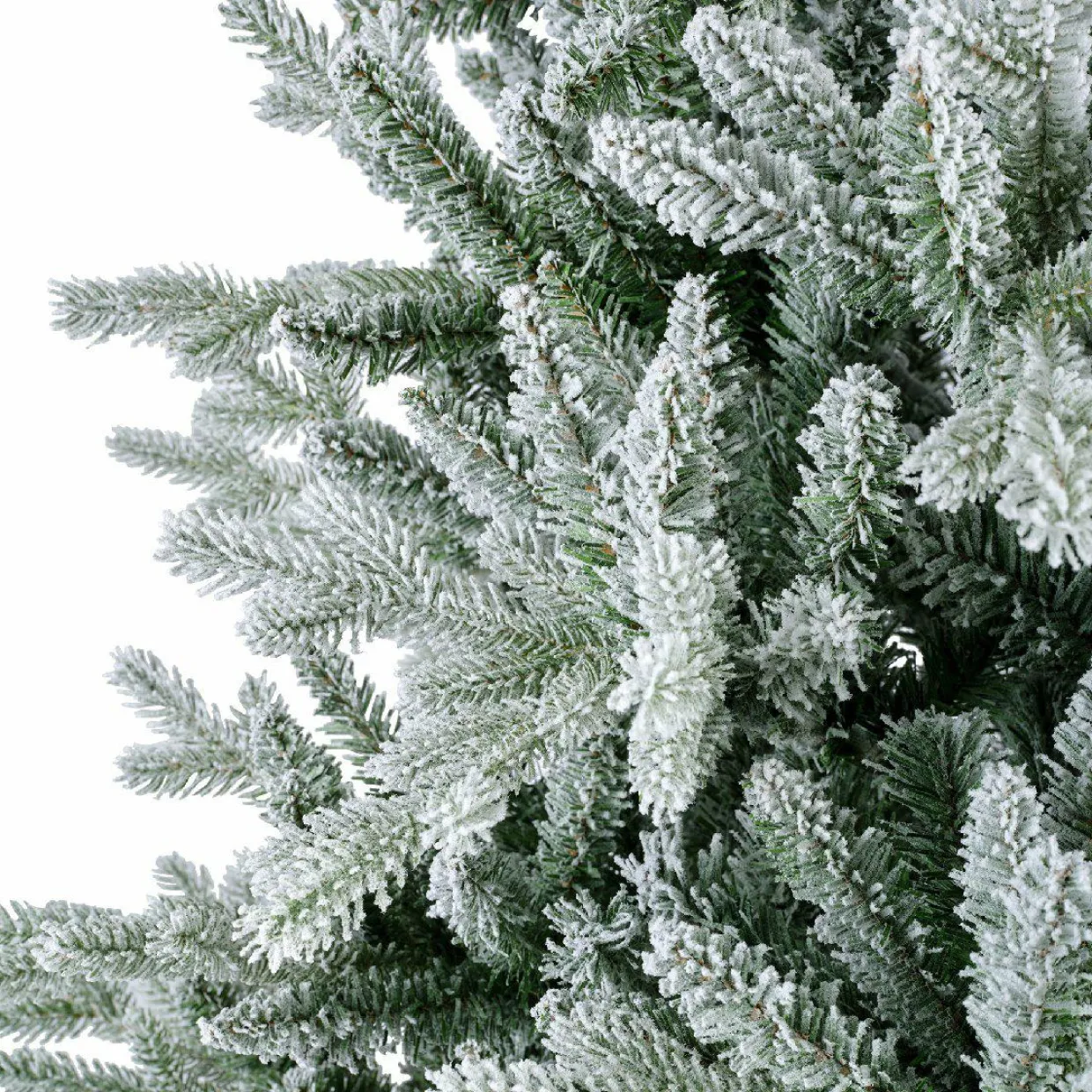 Sapin artificiel de Noël (H180 cm) Allix Vert enneigé