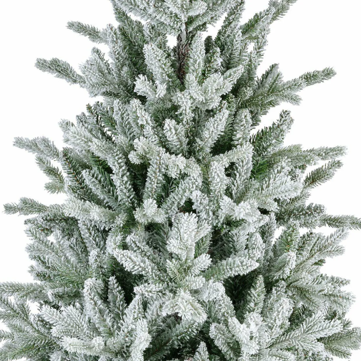 Sapin artificiel de Noël (H180 cm) Allix Vert enneigé