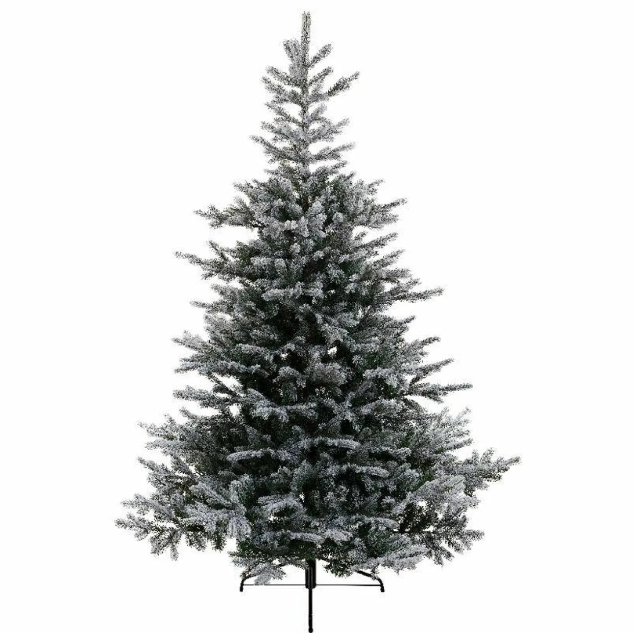 Sapin artificiel de Noël (H210 cm) Glorious Vert enneigé