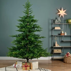 Sapin artificiel de Noël (H450 cm) Glorious Vert sapin