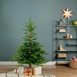 Sapin artificiel de Noël (H120 cm) Glorious Vert sapin