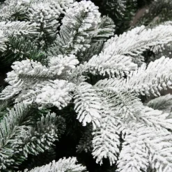 Sapin artificiel de Noël (H180 cm) Glorious Vert enneigé