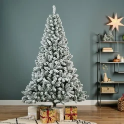 Sapin artificiel de Noël (H240 cm) King Vert enneigé