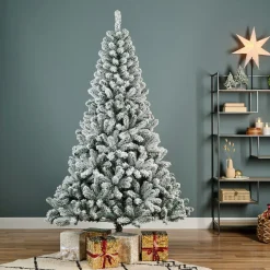 Sapin artificiel de Noël (H300 cm) King Vert enneigé