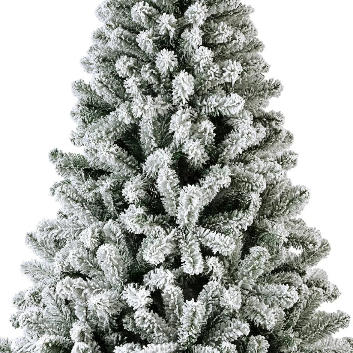 Sapin artificiel de Noël (H150 cm) King Vert enneigé
