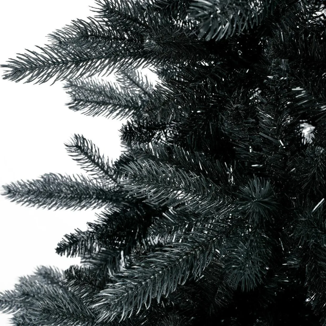 Sapin artificiel de Noël (H210 cm) Munich Noir